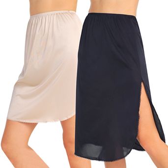 Vanity Fair® Satin Glance™ Slit Pettislip