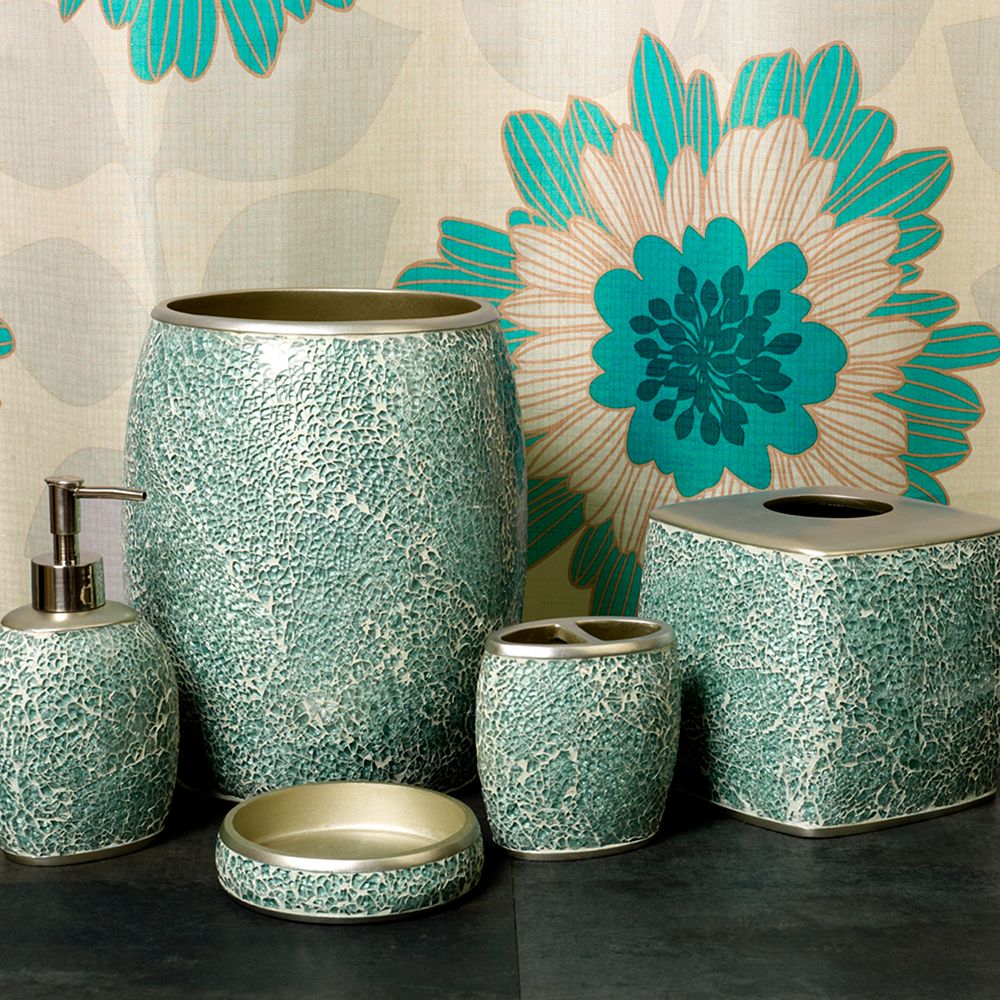 India Ink Number 9 Floral Bathroom Accessories Collection