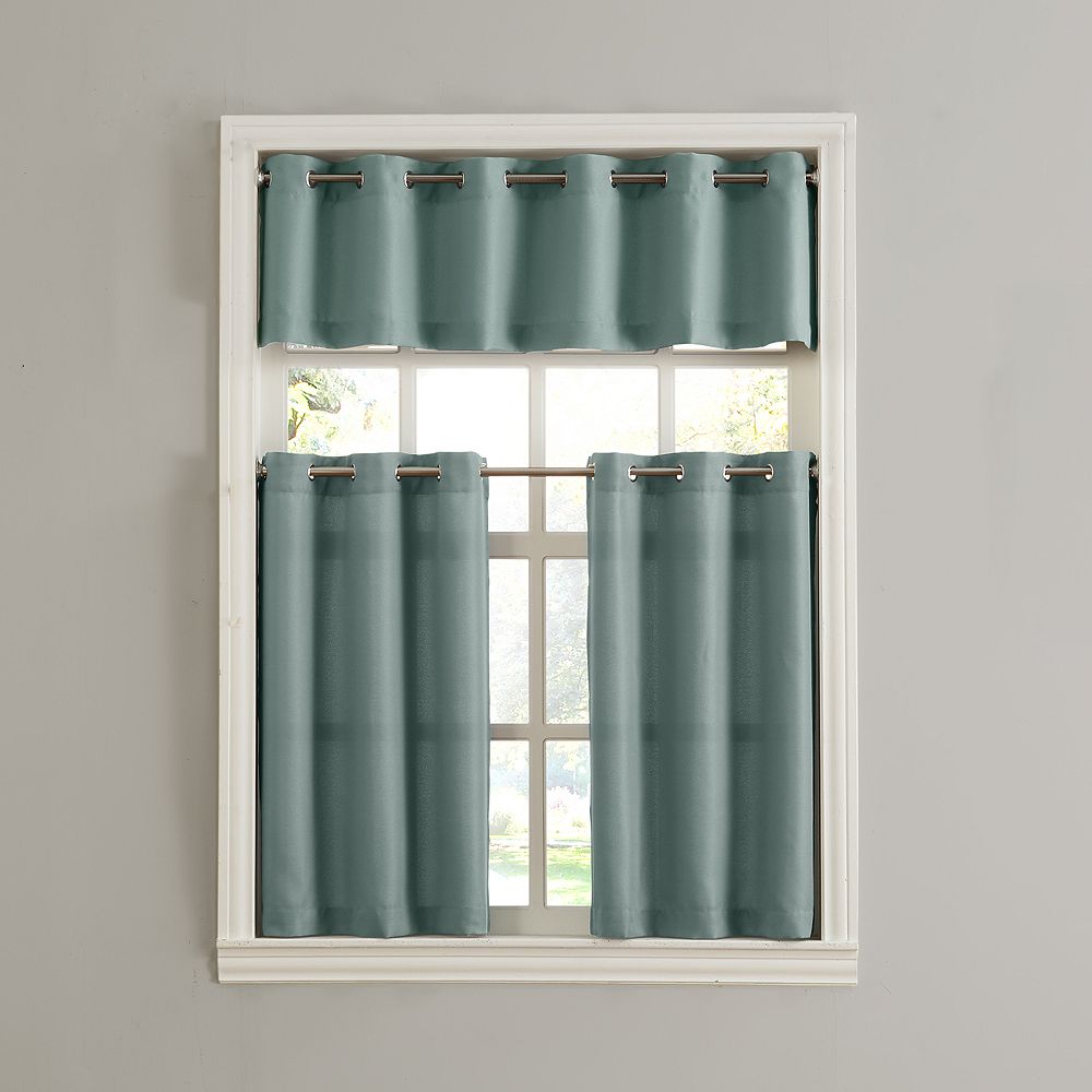 Donahue Tier Kitchen Window Curtains