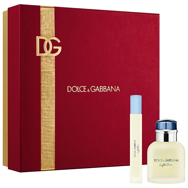 DOLCE GABBANA Light Blue Pour Homme Eau de Toilette Cologne Set