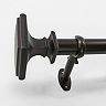 22 Park West Square Window Curtain Rod Collection
