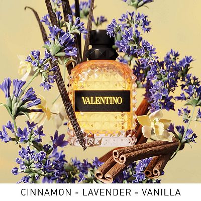 Valentino Uomo Born in Roma Yellow Dream Eau de Toilette with Cinnamon