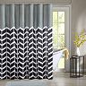 Intelligent Design Chevron Shower Curtain Collection