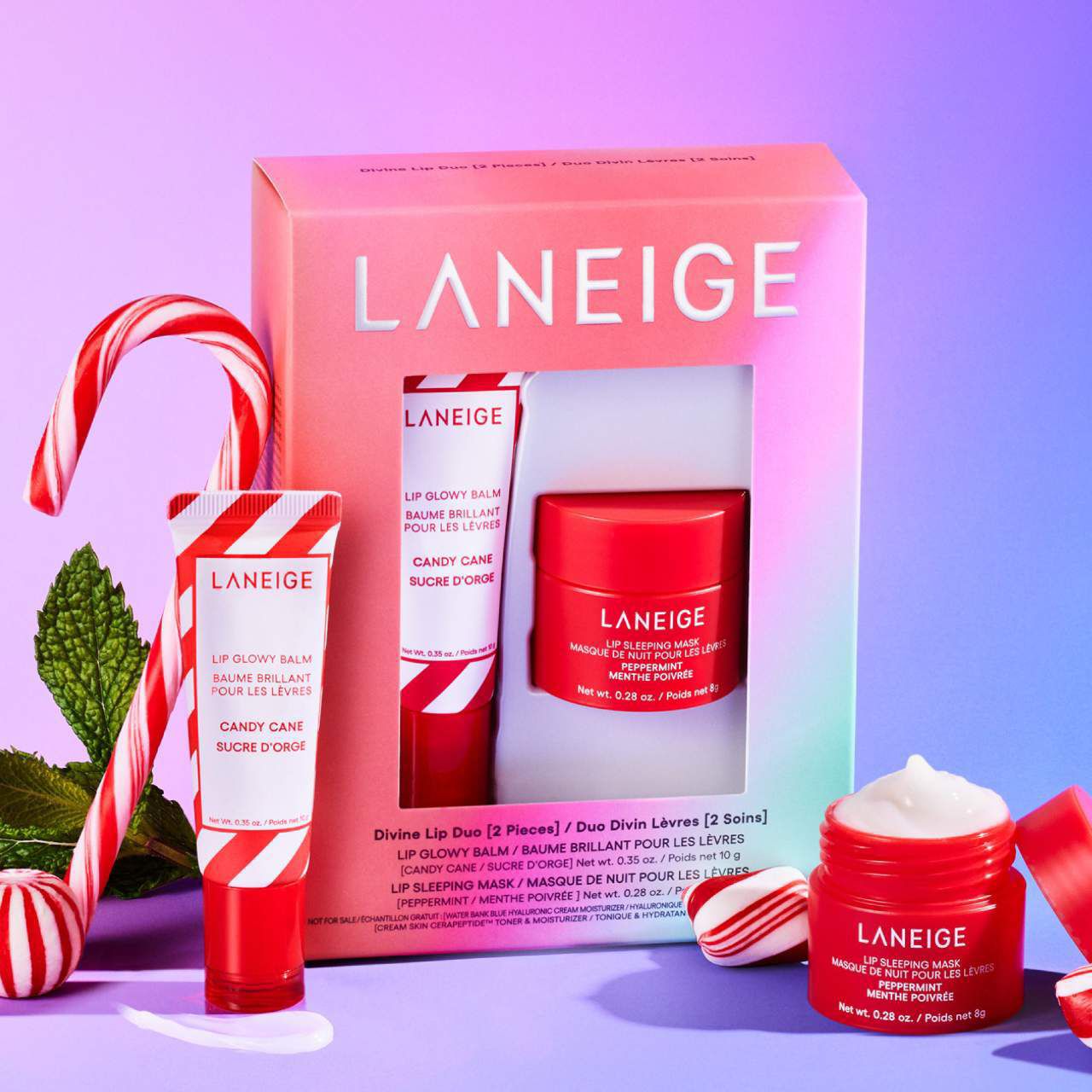 Limited Laneige Berry Sweet Set high quality Lip Duo