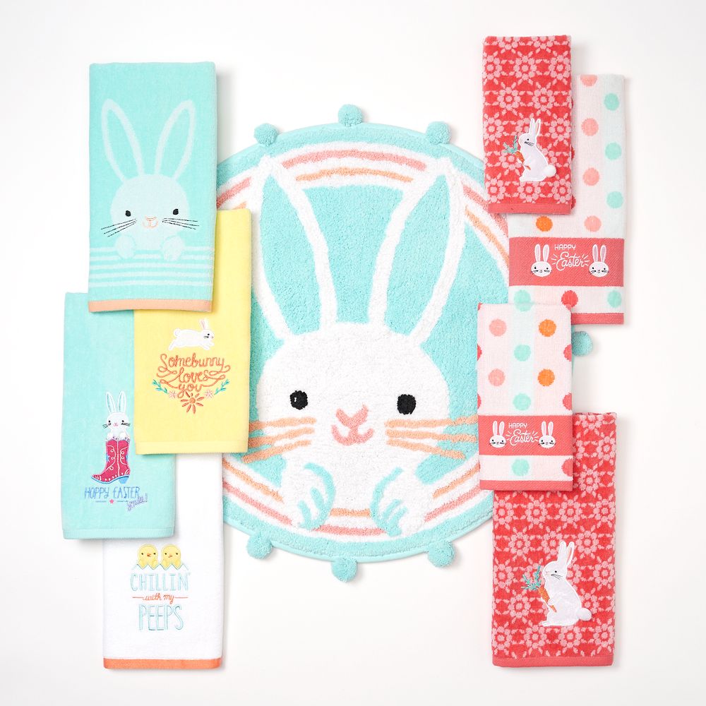 Celebrate Easter Together Bunny Bathroom Collection