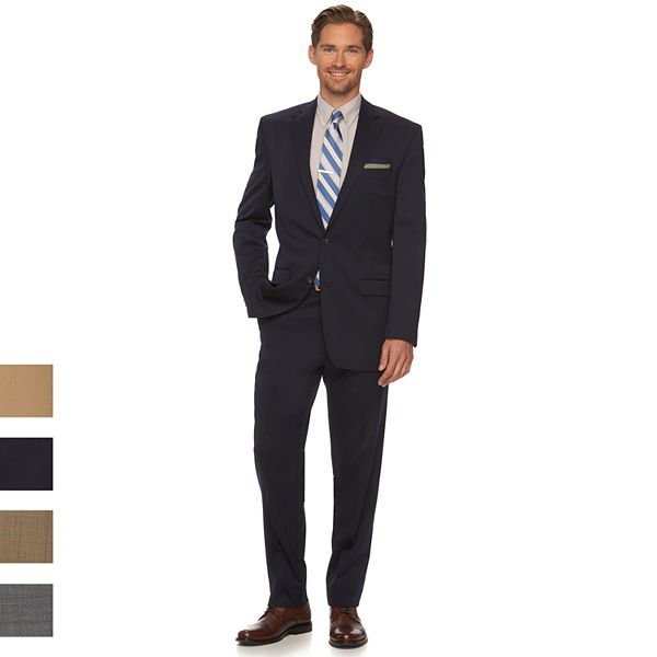 Men s Chaps Classic Fit Wool Blend Performance Suit Separates