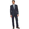 Men's Chaps Classic-Fit Plaid Blue Wool-Blend Performance Suit Separates