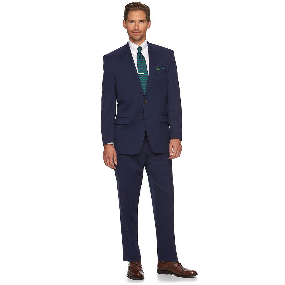 Men's Chaps ClassicFit Blue WoolBlend Suit Separates