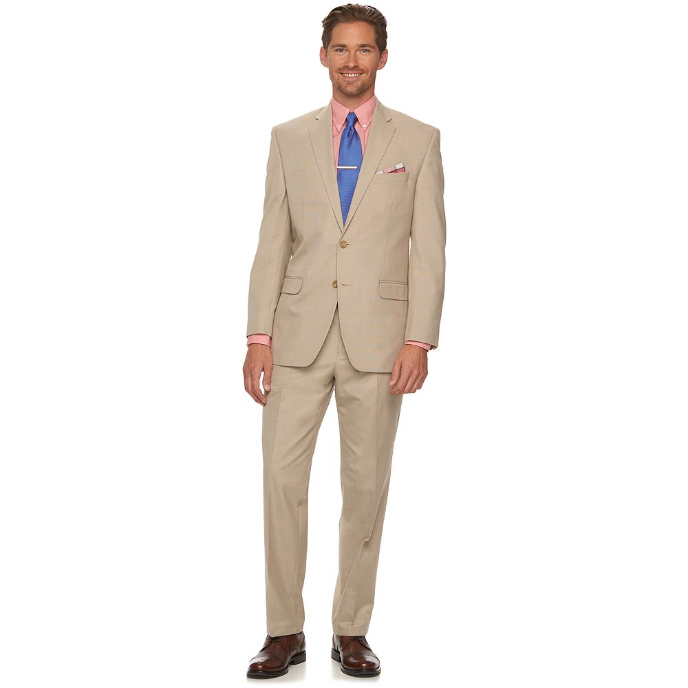 Men's Chaps Classic-Fit Tan Suit Separates