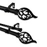 Rod Desyne Flora Window Curtain Rod Collection