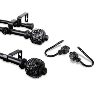 Rod Desyne Tilly Window Curtain Rod Collection