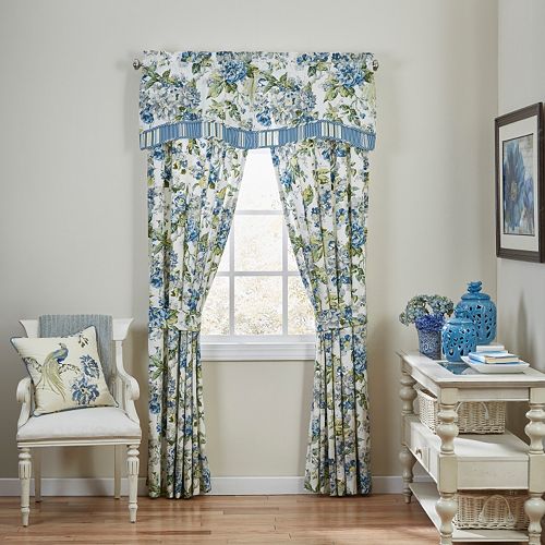 Waverly Floral Engagement Window Treatments