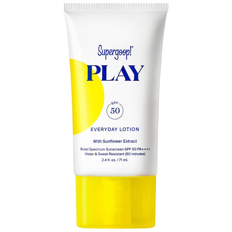 Supergoop! PLAY Everyday Lotion SPF 50 Face & Body Sunscreen,