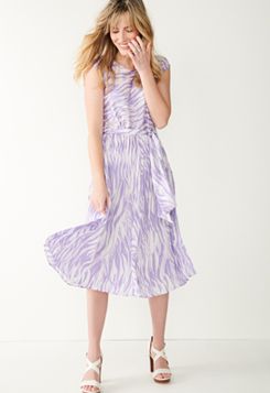 kohls lavender dress