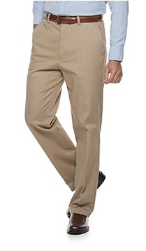 tan casual pants