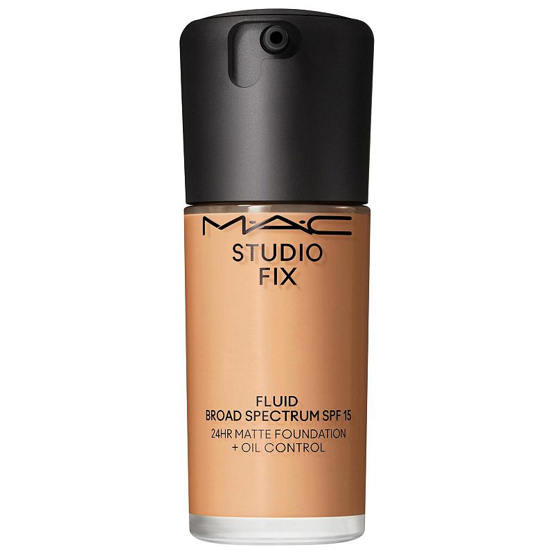 MAC Cosmetics Studio Fix Fluid SPF 15 24HR Buildable Soft-Matte Foundation + Oil Control, 