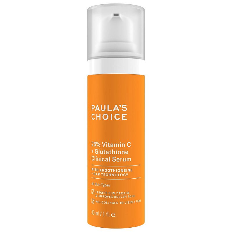 Paula's Choice 25% Vitamin C + Glutathione Clinical Serum for Brightening & Dark Spots,