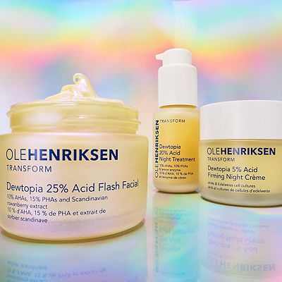 OLEHENRIKSEN Dewtopia 25% AHA + PHA Flash Facial Exfoliating Face Mask