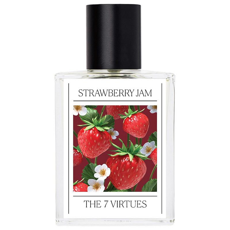 The 7 Virtues Strawberry Jam Eau de Parfum with Vanilla Marshmallow, Size: 1.7 FL Oz, Strawjam