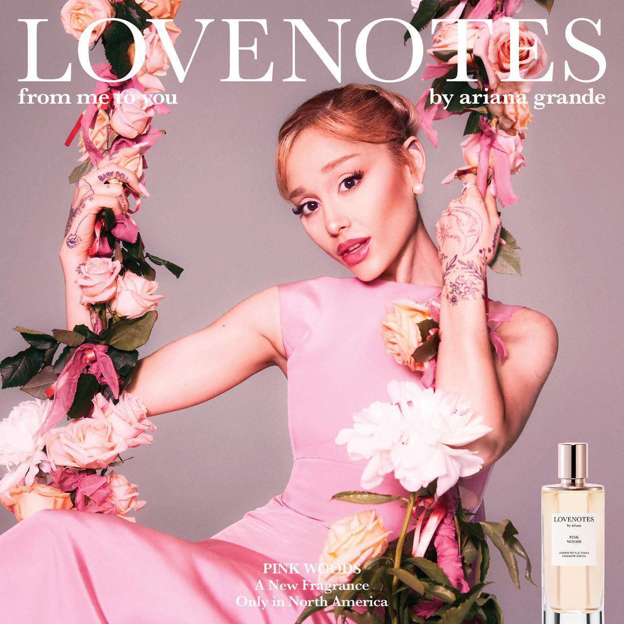 Ariana Grande LOVENOTES Pink Woods Perfume Set