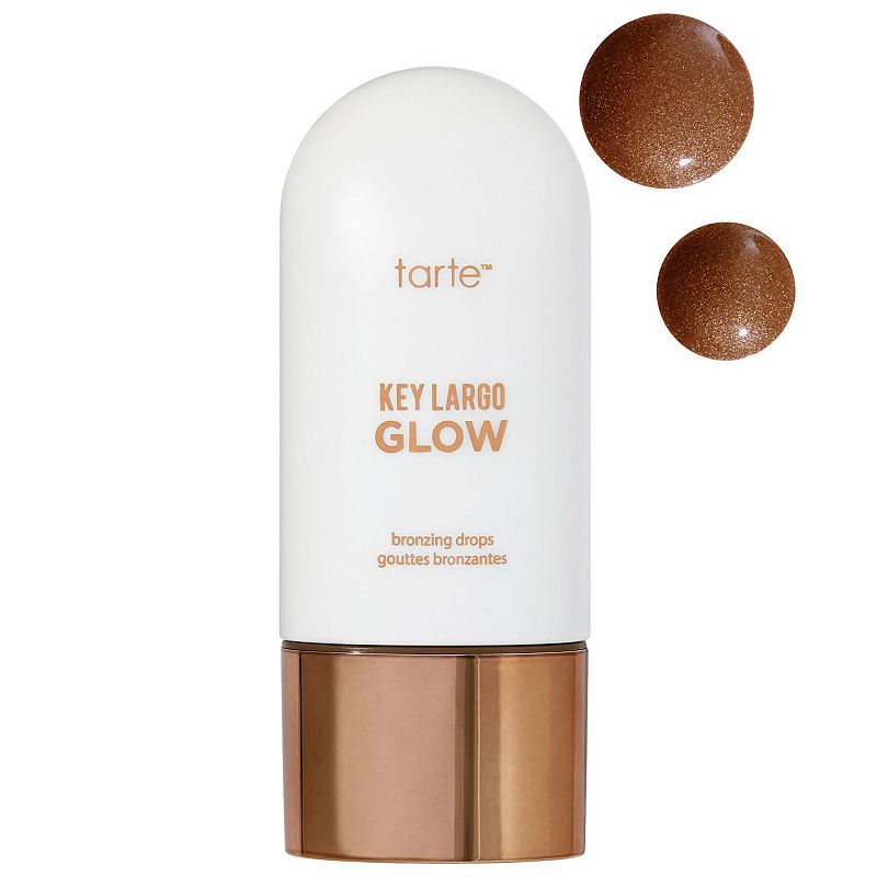 tarte Key Largo glow serum bronzing drops for face & body, Size: 1.18Oz, Rich Bronze Glow