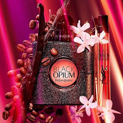 Yves Saint Laurent Black Opium Travel Spray with Coffee & Vanilla