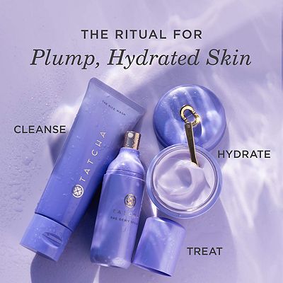 TATCHA 洗顔　紫色チューブ 120ml Tatcha Dewy Cleanse + Hydrate Duo