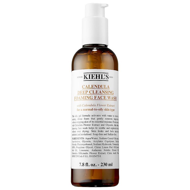 Kiehl's Since 1851 Calendula Deep Cleansing Foaming Face Wash, 7.8 fl. oz.