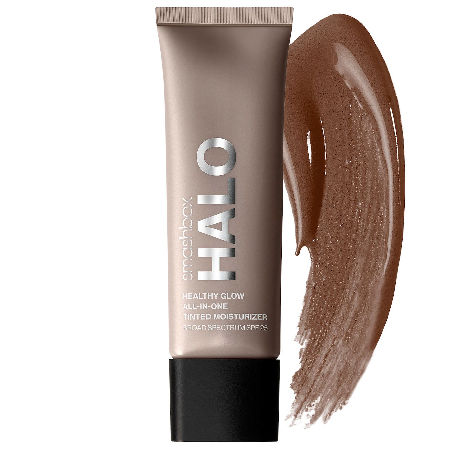 Smashbox Halo Healthy Glow Tinted Moisturizer Broad Spectrum SPF 25 with Hyaluronic Acid - Deep Rich Neutral
