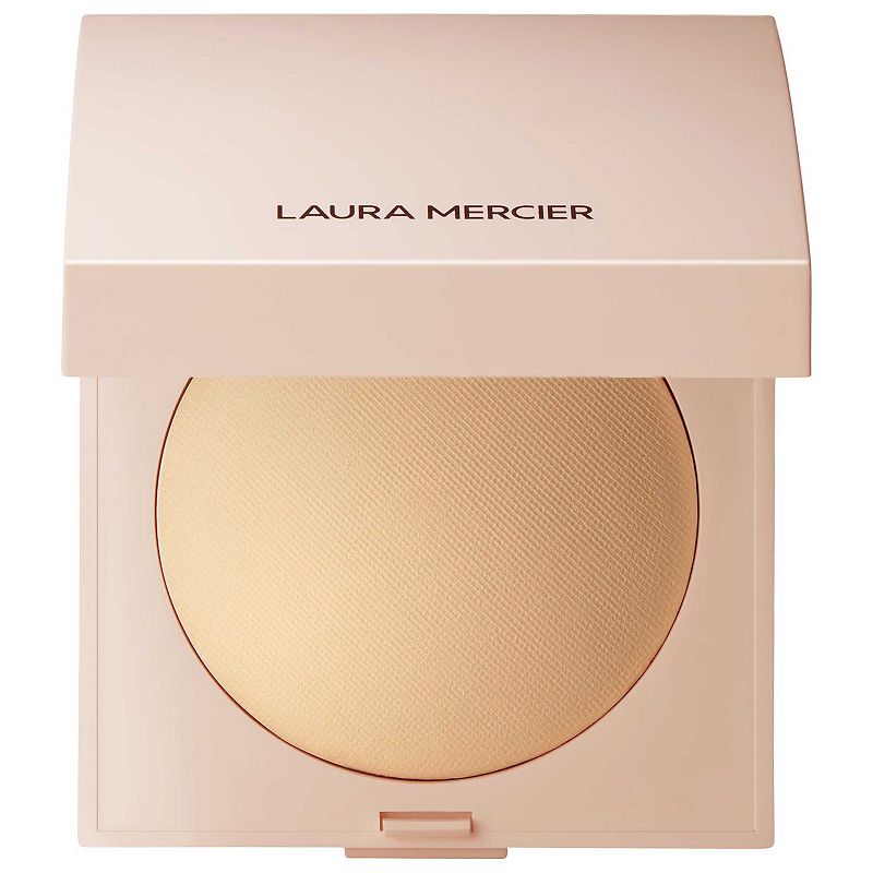 Laura Mercier Real Flawless Luminous Perfecting Talc-Free Pressed Powder, Size: .25Oz, Translucent Honey