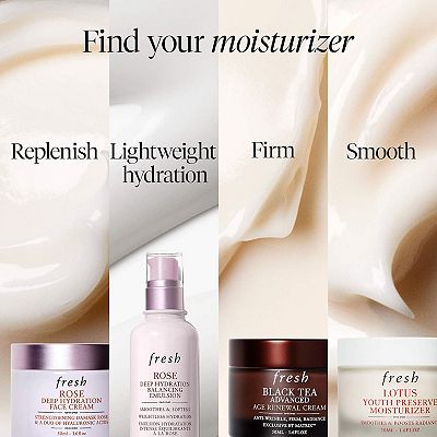 fresh Rose & Hyaluronic Acid Deep Hydration Moisturizer