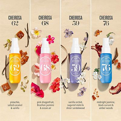 Sol De Janeiro Perfume Mist Discovery Set Cheirosa: 59 62 68