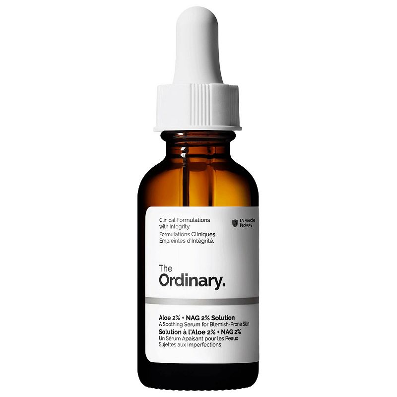 The Ordinary Aloe 2% + NAG 2% Solution for Post-Acne Marks, Size: 1 FL Oz, None