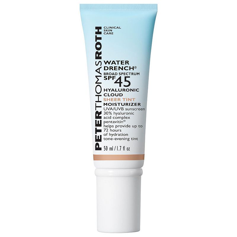 Peter Thomas Roth Water Drench Hyaluronic Cloud Sheer Tint Moisturizer Broad Spectrum Sunscreen SPF 45,