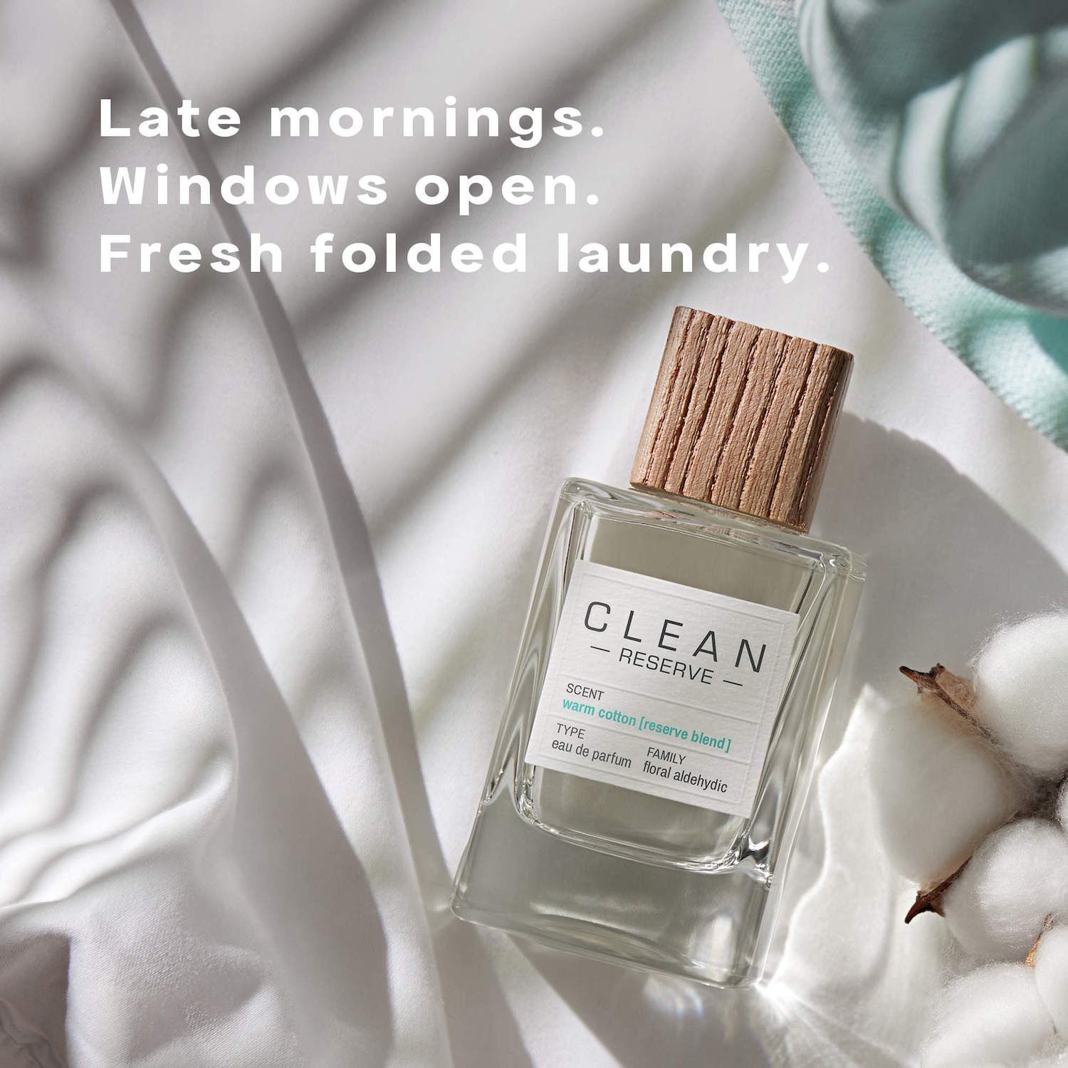 CLEAN RESERVE Warm Cotton Eau de Parfum with Bergamot and Musk
