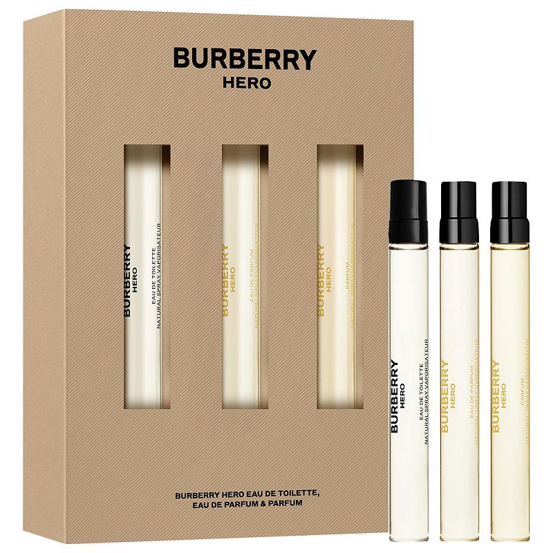 BURBERRY Burberry Hero Men's Travel Spray Trio Gift Set