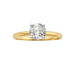 Yellow gold engagement rings kohl's