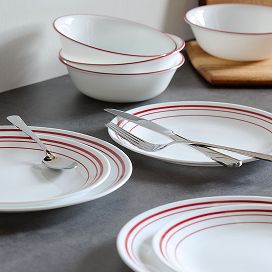 Dinnerware and flatware offer