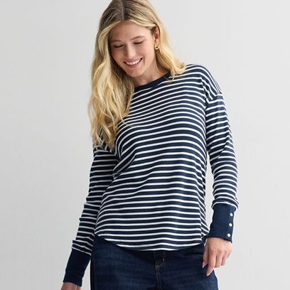 Cozy tops for women and juniors