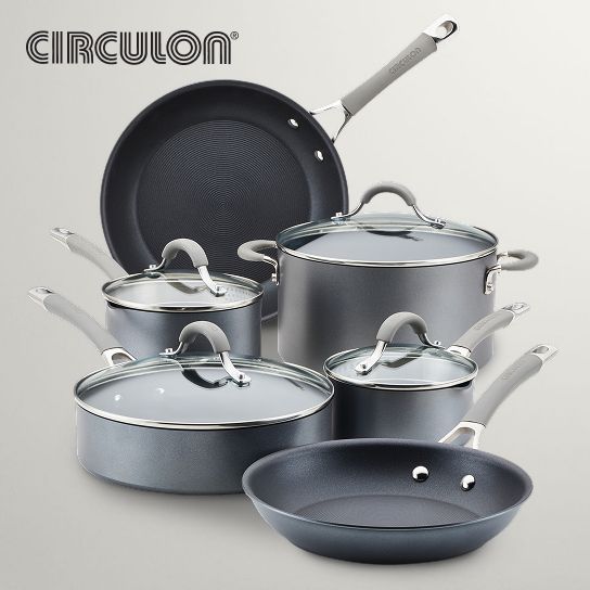 40% off + 15% off w/coupon on Circulon®, Calphalon® and Cuisinart cookware sets.