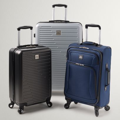 50.99 All sizes Skyway Flair or Swiss Mobility luggage.