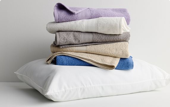The Big One® bath towel or pillow.