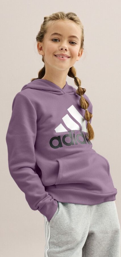 girl  in adidas apparel