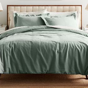 Sage green bedding