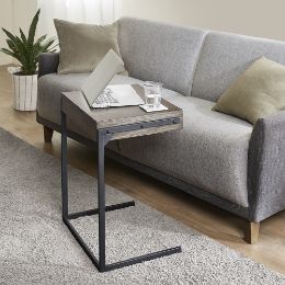 Modern couch with laptop tray