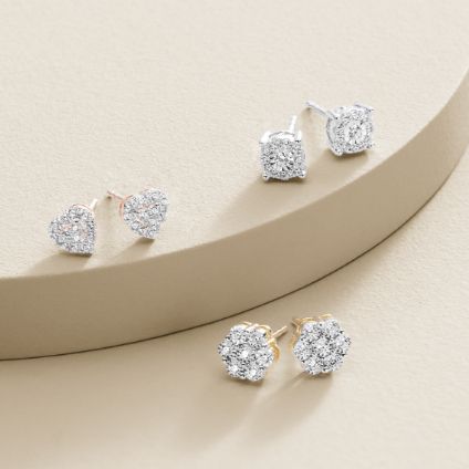 Kohls diamond earrings hot sale on sale