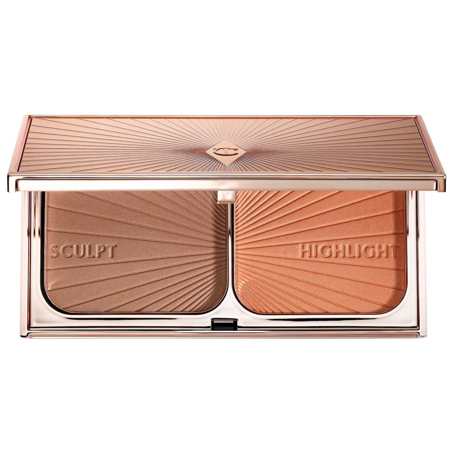 フェイスカラー CHARLOTTE TILBURY FILMSTAR BRONZE &GLOW Filmstar Bronze & Glow Kit: Contour Palette & Brush