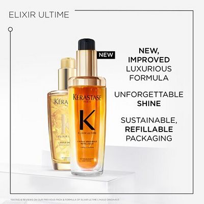 Kerastase Elixir Ultime Refillable Hydrating Hair Oil for Shine