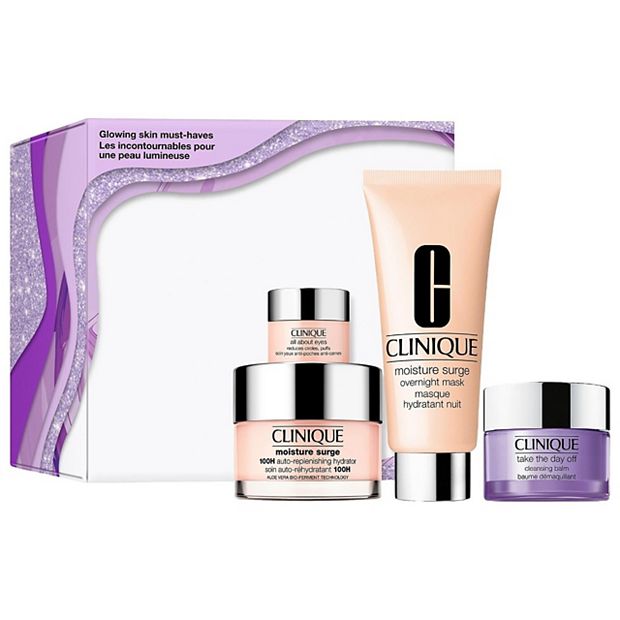 CLINIQUE Glowing Skin Must-Haves Skincare Set