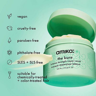 amika The Kure Intense Strength Repair Hair Mask